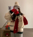 (아이 당일)스테이히얼 노르딕 집업 니트 가디건 2col stay here : 프로디테