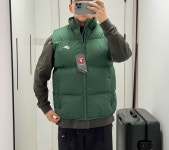 나이키 스포츠웨어 남녀공용 클럽 방수 패딩 조끼 카키(7374)커플 발수 패딩베스트 : 호언컴퍼니