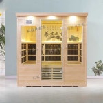 가정용 1인 찜질방 건식 한증막 힐링 사우나 원적외선 : 우주달해외직구