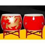 난타북 성인 공연 리듬 장구 장북 국악 붉은색 북 : 낭만몽키몰