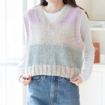 대바늘중급패키지 마카롱 베스트 에어 : 앵콜스 뜨개실