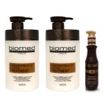 (L2+큐어1)바이오메드 트리트먼트 LPP 엘피피 릴렉스업 1000ml 2개, 액티베이터 큐어 120ml 1개 : 헤어포유