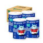 모나리자 녹스 점보롤 화장지 1겹 500m 4롤x4팩 한박스 : jm컴퍼니