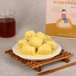 더바른떡 카스테라 호박 인절미 600g 맛있는 식사대용떡 : 호랑이떡바구니