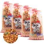 종합스넥,마카로니 과자 추억의 군것질 뻥튀기 320g  4봉 : 글로리스타GLORYSTAR