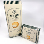 제주 아침미소목장 우유 샌드 3박스 제주도 쿠키 디저트 기념품 : 고씨집안