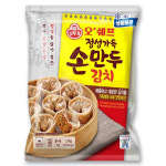 오뚜기 정성가득 김치 손만두 1.3kg : 티마트