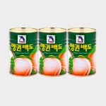 펭귄 백도 400g x24캔 : 통캔마트