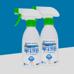 메디크린 살균소독제 300ml X 2개 (FDA등록 자동차 실내소독 차량 에어컨 곰팡이제거 냄새원인균 살균) : 주식회사 미라클코리아