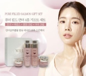 미엘 퓨어 연어 화장품 4종세트 연어알추출물 함유 : 쥬쥬스픽