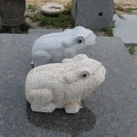 돌두꺼비 석물 정원 마당 조경석 재물 행운 인테리어 : 에스더블유 스토어