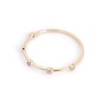 미니멀 시크 매력 베이직 둥근 큐빅 볼 반지 14K 18K 고급진 링 : HERCHA MALL