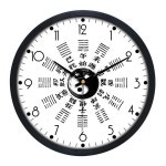 태극 시계 벽시계 무소음 거실 중국 마사지 한의원 : 스스로넷