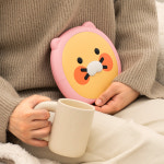 카카오프렌즈 빅워머 온열찜질기&보조배터리 10000mAh 무선 찜질기 (핑크 춘식) : 주식회사 리튬포어스