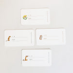 친구의 전설 어린이 명함세트(4매) : 스튜디오 지은