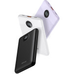 코끼리 10000mAh 보조배터리 미니 슬림 대용량 고속 동시충전 C타입 LCD 잔량표시 : 코끼리 공식몰