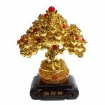 돈나무 장식품 금전수 재물기원 황금 돈나무 개업 이사 집들이 선물 : 좋은인연입니다