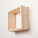 디자인엔씨 원목네모선반 WF83 국내제작 : 디자인엔씨