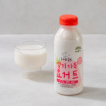 임실엔치즈 목장에서 당일날 짠 원유로 만든 딸기가득 산양 요거트 450ml : 임실치즈 두마리목장