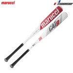 마루치 야구배트 메탈 알로이 배트 화이트 레드 CAT8 SKU-MKC : 야중사
