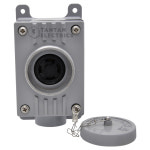 경남전기 걸림 3상 접지 4극 방수 콘센트 정격 480V 32A 노출 실외 옥외 방우 : 탄탄전기