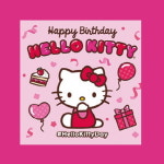 생일 키티 마감용 도무송 : 두두판매점