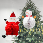 크리스마스장식 소품 종이 행잉 데코 3종세트 : 빈스메이드