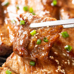 국내산 양념 돼지갈비 500g 한돈 캠핑음식 돼지고기 : 대한민국농수산