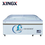 씽씽코리아 라운드형 냉동고 업소용냉동고 쇼케이스 600L XS-600Y : JB 컴퍼니