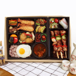 케이터링 박스 50세트 무염KP 명품해피박스 샌드위치 피크닉 프리미엄 도시락 배달 포장박스 : 삼부팩