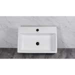 [바인도기] 화장실세면기 벽걸이 겸용 탑볼 세면대 530x360x120 : 뉴바인도기