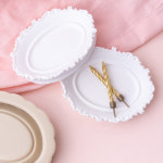 수제 타원 앤틱트레이 타블렛몰드 - 오브제 캔들 석고 실리콘몰드 : 별님아씨