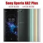 소니 엑스페리아 XA2 플러스 H3413 H4493 4G LTE 모바일 6.0 인치, 4GB, 32GB, 6GB, 64GB, 23MP, 8MP NFC, 싱글 및 듀얼 심, 오리지널... 