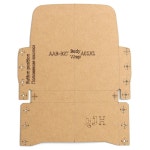 백 도구 스텐실 크래프트 공예 가죽공예 클러치 패턴 종이 개성 하드 바느질 지갑 가죽 : 더 미래모