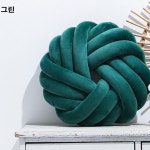 자이언트얀쿠션 방석 빅 벨벳 둥근 대형 등 쿠션 : 쁘라망고샵