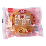 에스피씨삼립 삼립 잼있는 미니 딸기쿠키 16g 1박스 100개입 : 다주네몰