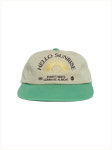 [헬로선라이즈] Washed HS Arch Logo 6Panel Cap (Beige / Vintage Green) 아치로고 6패널 캡 : 레이지리버