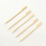 HY 손잡이 대나무 꼬치 0.3cm 600개세트 꽂이산적용 일회용꼬치 산적용꽂이 : 화이쇼핑