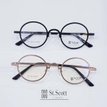세인트스콧 st1576 st1558 티타늄 타원동그리안경 귀여운 작은사이즈 고도근시용가능 : 왕눈이미소