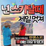 [당일사용가능] 웰리힐리파크 스키강습 보드강습 No1 런앤스키 아카데미 스쿨 : 트래저블