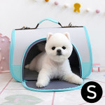 패리스독 강아지이동가방 베이비 돔캐리어 (블루) (S) : 위드온숍