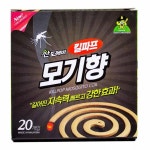 x 산도개비 모기향 20개입 킬파프 3개 : 유인드홀리스