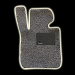 차차차 엠비언트 자동차 카매트 코일매트 발매트 아반떼 쏘나타 그랜저 아이오닉 1+2열 로고각인 : 위드차차차