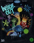 인사이드 아웃(Inside Out) 스틸북 한정판 콤보팩(블루레이 2 Disc 3D+2D) : MusicnShop