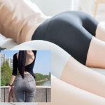 뒷태미인 무봉제심리스사각팬티 똥배쏙 여성 네모 햄 팬티 노라인심리스 속바지대용 : 차마니코리아