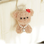 동영상포함 모루 인형 만들기 세트 DIY 키트 복실 강아지 진주 목걸이 구슬 공예 재료 : 1013프로젝트