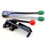 수동 철 벨트 포장기 강철 밴딩기 화물 물류 결속기 : 끼앤깡