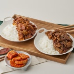 직화불고기 고추장 간장 양념 두루치기 제육볶음 덮밥 컵반 : 호바기네