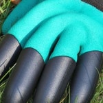 베란다 옥상 텃밭 원예 정원 주말 농장 농사 갈고리 호미 장갑 : 영도마트