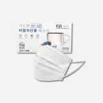 가드맨 비말차단용 마스크 KF-AD / 흰색 / 50매 : 에이치앤케이소프트